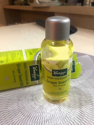 [크나이프] 그레이프씨드 슬리밍 마사지오일 100ml — 2점을 준 리뷰어가 2019년 9월 올린 사용 사진