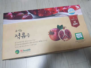 [하이헬스] 정말 진하고 맛있는 유기농 석류즙 30포 — 5점을 준 리뷰어가 2019년 11월 올린 사용 사진
