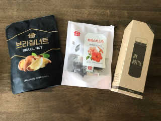 장수농가 브라질너트, 히비스커스 — 5점을 준 리뷰어가 2018년 8월 올린 사용 사진