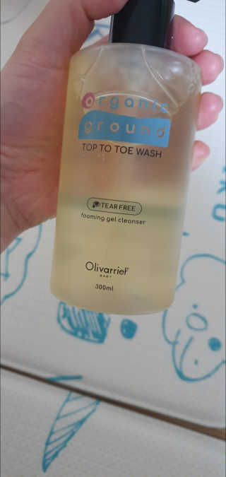 꿈비 오가닉 그라운드 탑투토 워시 300ML — 5점을 준 리뷰어가 2019년 7월 올린 사용 사진