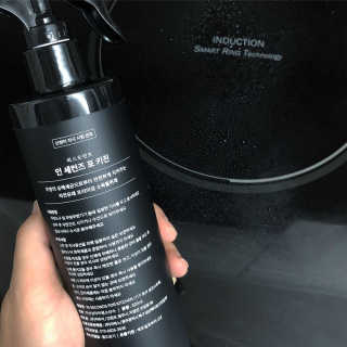 PEACE MOMENT 피스모먼트 인세컨즈포키친 320mL 천연살균소독제 — 5점을 준 리뷰어가 2019년 2월 올린 사용 사진