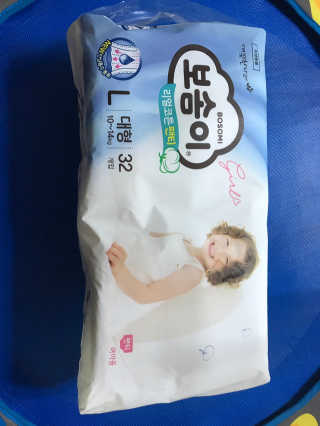 보솜이 리얼코튼 팬티형 — 5점을 준 리뷰어가 2019년 3월 올린 사용 사진