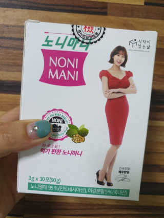 정찬우 꽐라만시 [띵보몰]건강환 습관 노니마니 스틱 1Box — 4점을 준 리뷰어가 2019년 5월 올린 사용 사진