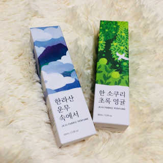 르플랑 제주 패브릭 퍼퓸 60ml 8종 — 5점을 준 리뷰어가 2018년 10월 올린 사용 사진