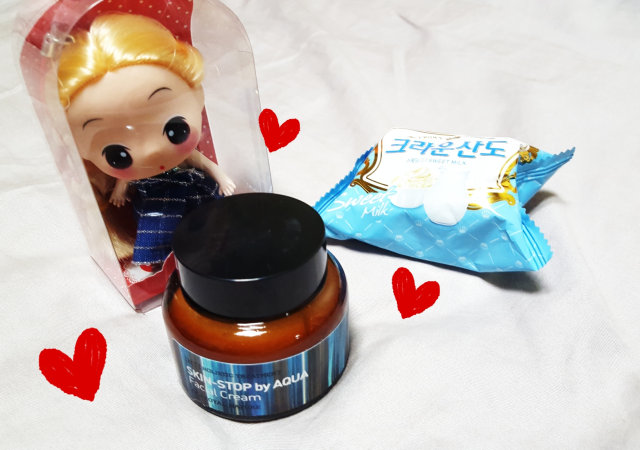 Skin-Stop by Aqua Facial Cream 리뷰 사진