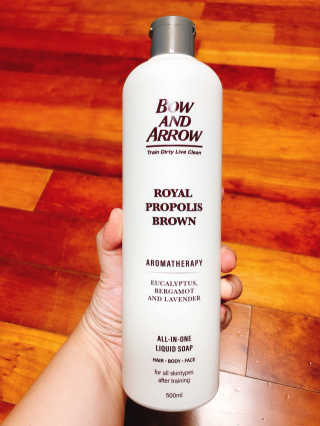 보우앤애로우 아로마테라피 올인원 리퀴드 솝 - 브라운  500ml — 5점을 준 리뷰어가 2019년 11월 올린 사용 사진
