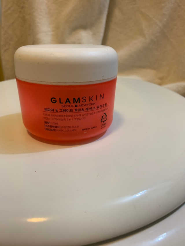 GLAMSKIN Water Essence Cream 리뷰 사진