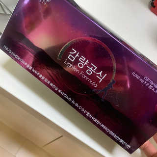 [감량공식] 다이어트 건강기능식품 — 2.5점을 준 리뷰어가 2019년 12월 올린 사용 사진