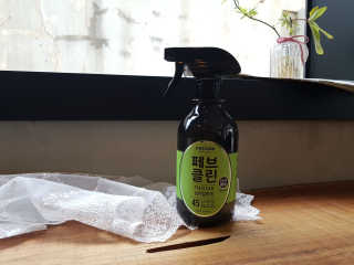 더블유드레스룸 페브클린 500ml — 4.67점을 준 리뷰어가 2018년 8월 올린 사용 사진