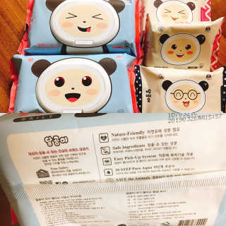 달곰이 물티슈 — 5점을 준 리뷰어가 2017년 4월 올린 사용 사진