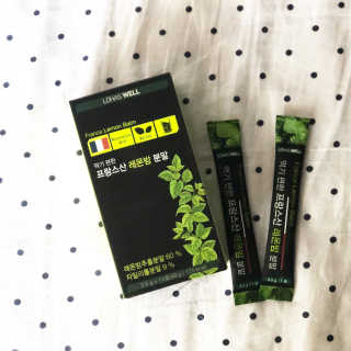 로하스웰 프랑스산 레몬밤 분말 — 3.67점을 준 리뷰어가 2018년 6월 올린 사용 사진