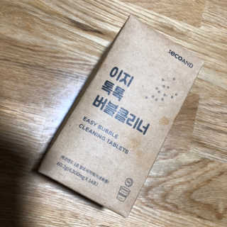 [에코앤드]이지톡톡 버블클리너 1종세척제 — 5점을 준 리뷰어가 2019년 7월 올린 사용 사진