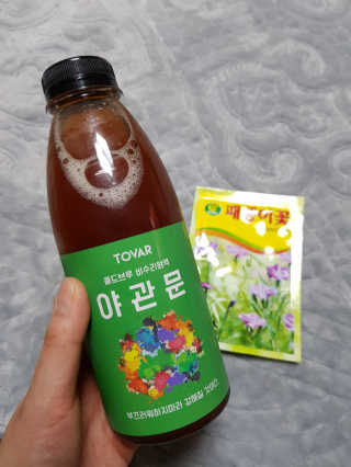 또바르 비수리 야관문 더치 원액 진액 엑기스 500ml — 5점을 준 리뷰어가 2018년 2월 올린 사용 사진