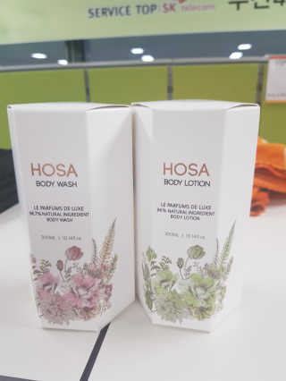 HOSA BODY WASH+BODY LOTION — 5점을 준 리뷰어가 2018년 4월 올린 사용 사진