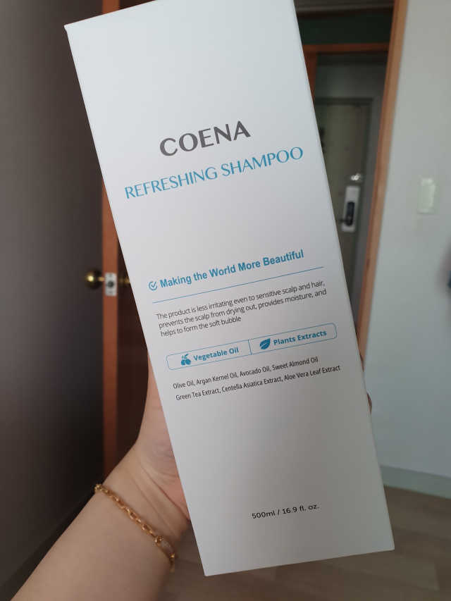 코에나샴푸 500ml 리뷰 사진