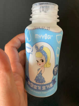 마이요기 요거트 — 4점을 준 리뷰어가 2019년 8월 올린 사용 사진