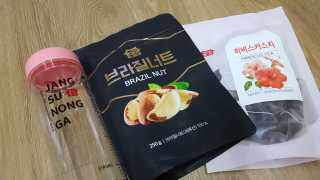 장수농가 브라질너트, 히비스커스 — 4.33점을 준 리뷰어가 2018년 8월 올린 사용 사진
