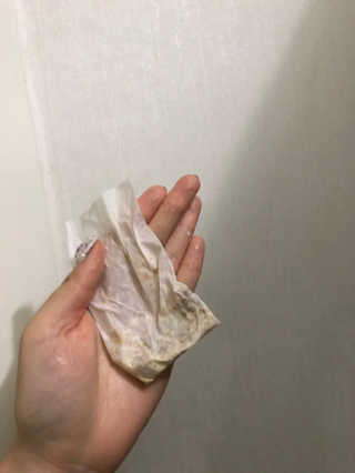 비알티씨 V10 파우더 클렌징 티백 2종 — 1점을 준 리뷰어가 2019년 2월 올린 사용 사진