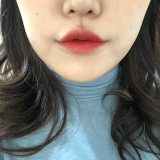 [블랙루즈] 에어 핏 벨벳 틴트5 1+1 — 5점을 준 리뷰어가 2019년 11월 올린 사용 사진