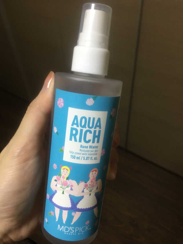 아쿠아리치 로즈 워터 리뷰 사진