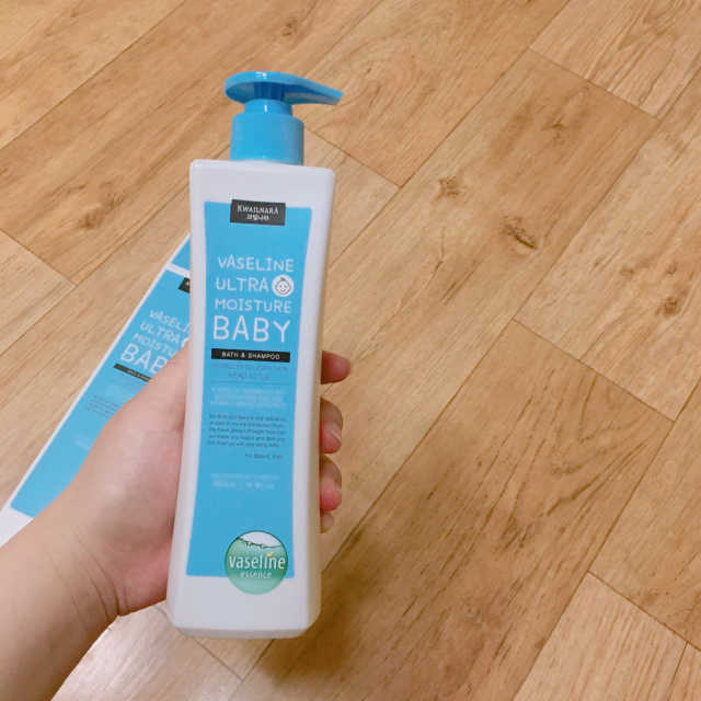 바세린 울트라 모이스처 베이비 바쓰앤샴푸 리뷰 사진