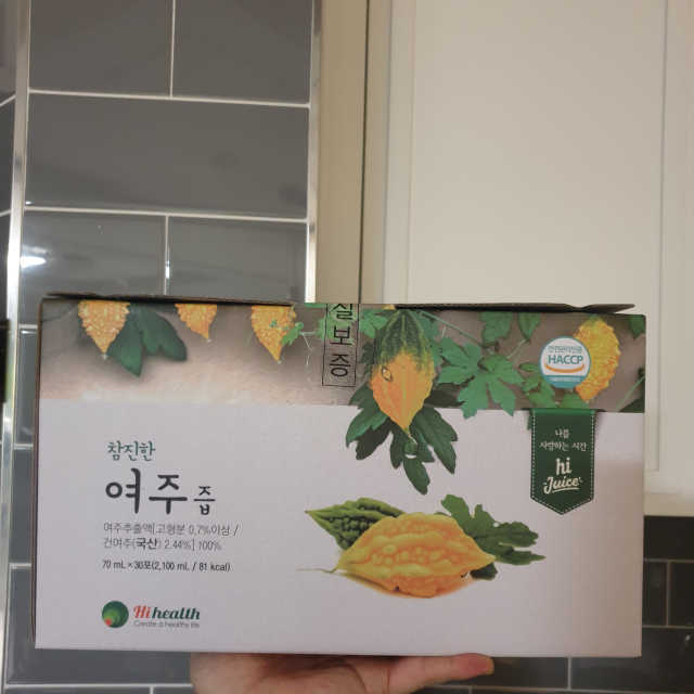 [하이헬스] 당당한 참진한 여주즙 30포 리뷰 사진