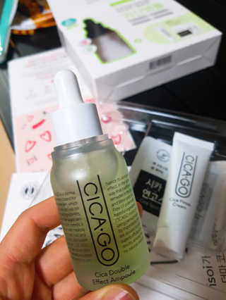 시카고 시카 더블 이펙트 앰플 30ml 기획세트 — 5점을 준 리뷰어가 2018년 8월 올린 사용 사진
