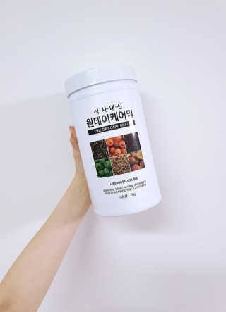 (주)이스터비엔에프 식사대용선식 원데이케어밀 1KG 대용량 — 4점을 준 리뷰어가 2019년 2월 올린 사용 사진