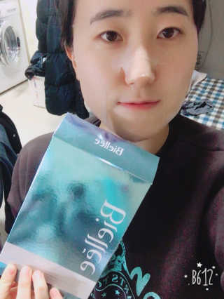 비엘리 브라이트닝&모이스처라이징 앰플 마스크 — 4점을 준 리뷰어가 2016년 12월 올린 사용 사진