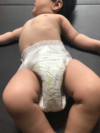 보솜이 리얼코튼 팬티형 — 4점을 준 리뷰어가 2019년 3월 올린 사용 사진