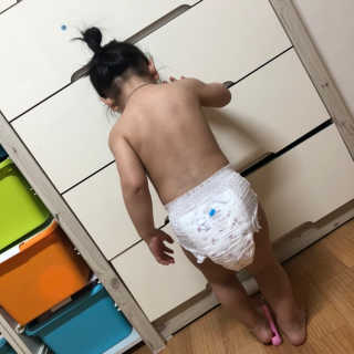 보솜이 리얼코튼 팬티형 — 5점을 준 리뷰어가 2019년 3월 올린 사용 사진