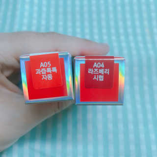 [블랙루즈] 에어 핏 벨벳틴트 시즌1 7종 중 택1+랜덤1 — 5점을 준 리뷰어가 2018년 11월 올린 사용 사진