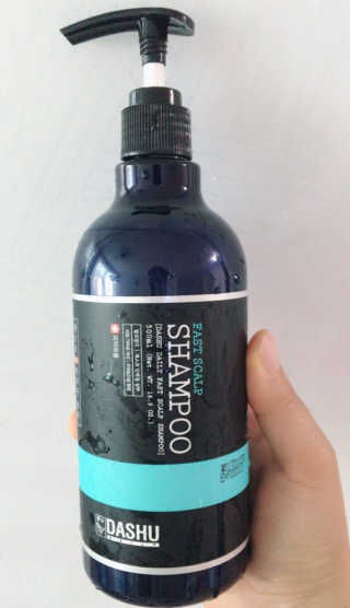 다슈코리아 다슈 데일리 패스트 한방 두피 샴푸 500ml — 4.5점을 준 리뷰어가 2017년 5월 올린 사용 사진