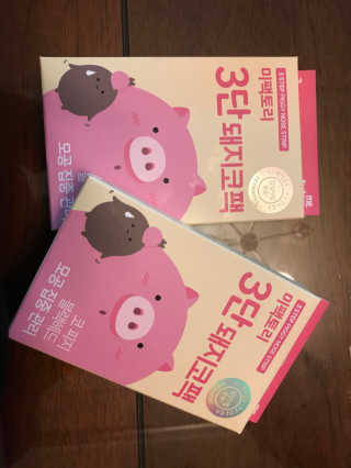 미팩토리 3단 돼지코팩 3매입 X 2 — 4점을 준 리뷰어가 2018년 2월 올린 사용 사진
