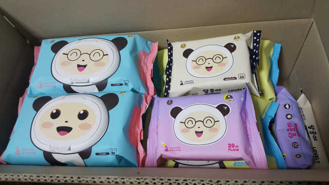 달곰이 물티슈 리뷰 사진