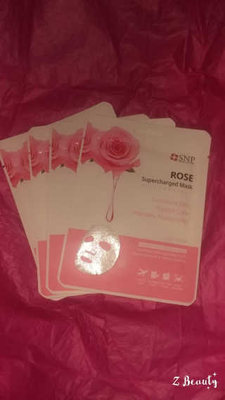 SNP Supercharged Mask_Rose Centifoli Flower — 5점을 준 리뷰어가 2019년 1월 올린 사용 사진