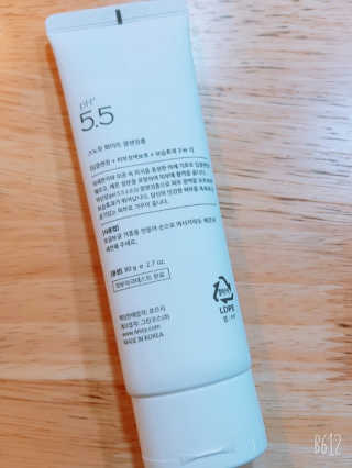 포므시 스노우화이트클렌징폼pH5.5 — 5점을 준 리뷰어가 2019년 12월 올린 사용 사진