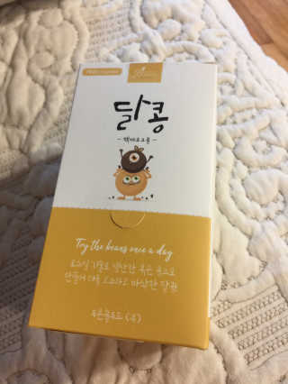 [정선드림] 착한 먹거리 달콩 초코볼 1set — 5점을 준 리뷰어가 2019년 7월 올린 사용 사진