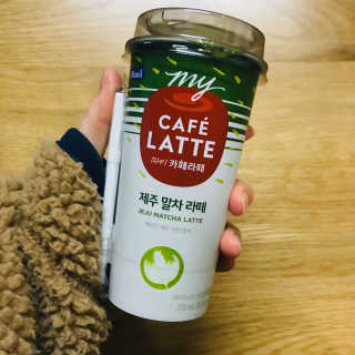 마이카페라떼 말차 아몬드브리즈 7개입 — 3점을 준 리뷰어가 2019년 11월 올린 사용 사진