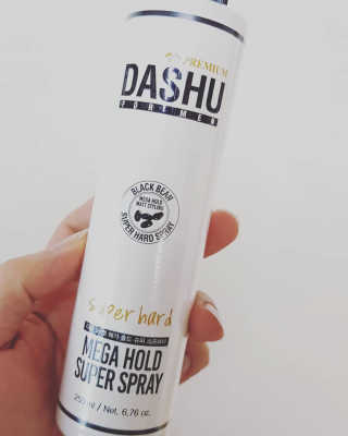다슈코리아 다슈 포 맨 프리미엄 메가 홀드 슈퍼 스프레이 250ml — 4점을 준 리뷰어가 2019년 3월 올린 사용 사진