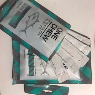 펫프렌즈 생고기가 한봉지 가득 원츄 50g — 4.5점을 준 리뷰어가 2020년 1월 올린 사용 사진