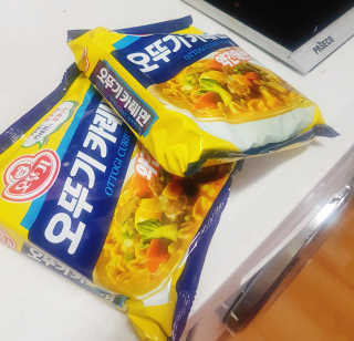 오뚜기카레면 2차 모집 — 5점을 준 리뷰어가 2019년 2월 올린 사용 사진