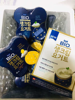 [매일 바이오] 생크림요거트 플레인 12개 + 유자 12개 — 5점을 준 리뷰어가 2019년 6월 올린 사용 사진