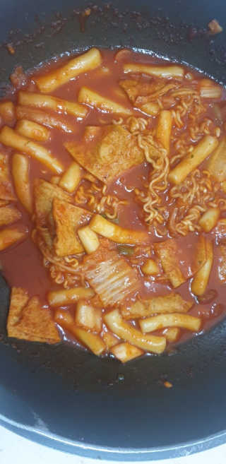 화곡미담 옛날 떡볶이 — 5점을 준 리뷰어가 2020년 2월 올린 사용 사진