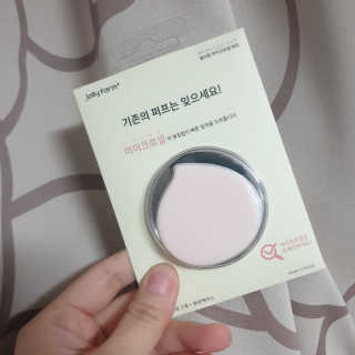 젤리팜 마이크로셀 실리콘퍼프 피치,오렌지 — 4점을 준 리뷰어가 2019년 7월 올린 사용 사진