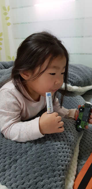 마이니 지큐랩 알에이치티 키즈 — 5점을 준 리뷰어가 2018년 2월 올린 사용 사진