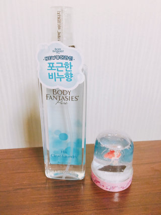 바디판타지 바디스프레이 퓨어라인 4종 — 3.5점을 준 리뷰어가 2016년 8월 올린 사용 사진