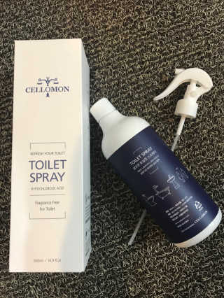 셀로몬 토일렛 스프레이 500ml — 5점을 준 리뷰어가 2018년 5월 올린 사용 사진