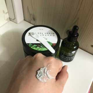 퓨어힐스 센텔라 90 앰플 + 센텔라 65 그린티팩 — 4.5점을 준 리뷰어가 2019년 3월 올린 사용 사진