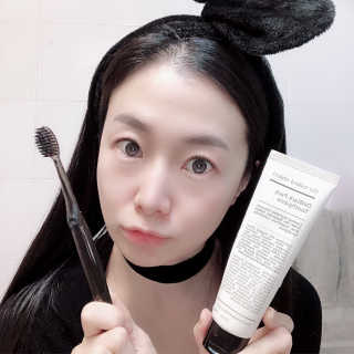 the naked object 디블랙팩치약 디블랙칫솔 세트 — 4점을 준 리뷰어가 2019년 1월 올린 사용 사진